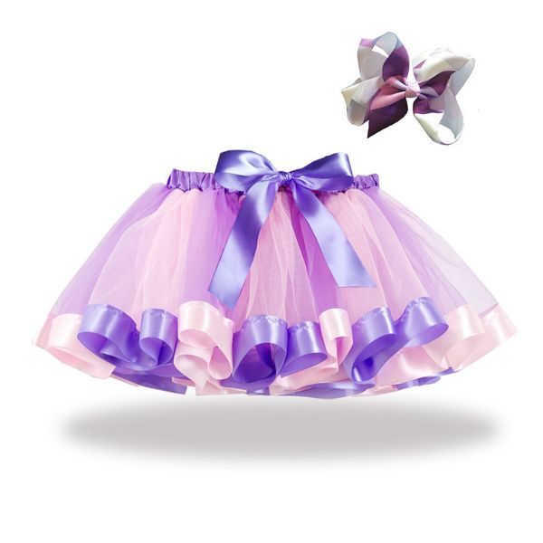 2 pcs girls kids tutu skirt party dance ballet skirt+bow hairpin set rainbow tulle skirts girls ball gown skirt clothes costume
2 pcs girls kids tutu skirt party dance ballet skirt+bow hairpin set rainbow tulle skirts girls ball gown skirt clothes costume