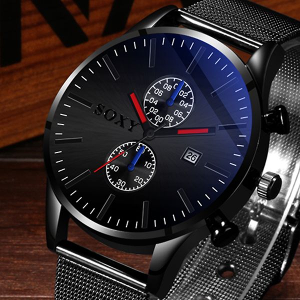 men luxury mesh belt stainless steel watches masculino relogio brief quartz male hours wristwatch relojes simple erkek kol saati, Slivery;brown
men luxury mesh belt stainless steel watches masculino relogio brief quartz male hours wristwatch relojes simple erkek kol saati, Slivery;brown