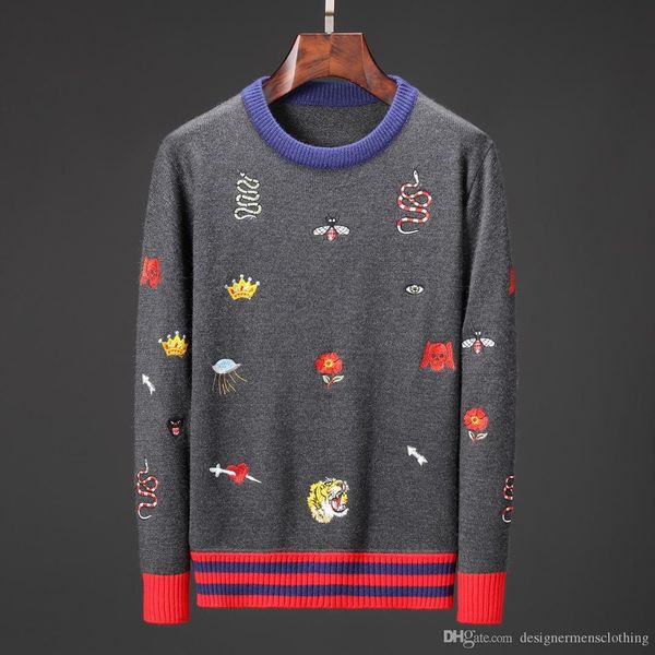 мужские g фуфаек o-образный вырез дизайнерских длинных рукава snake printed bee весна осень свитера пуловеры, White;black
мужские g фуфаек o-образный вырез дизайнерских длинных рукава snake printed bee весна осень свитера пуловеры, White;black