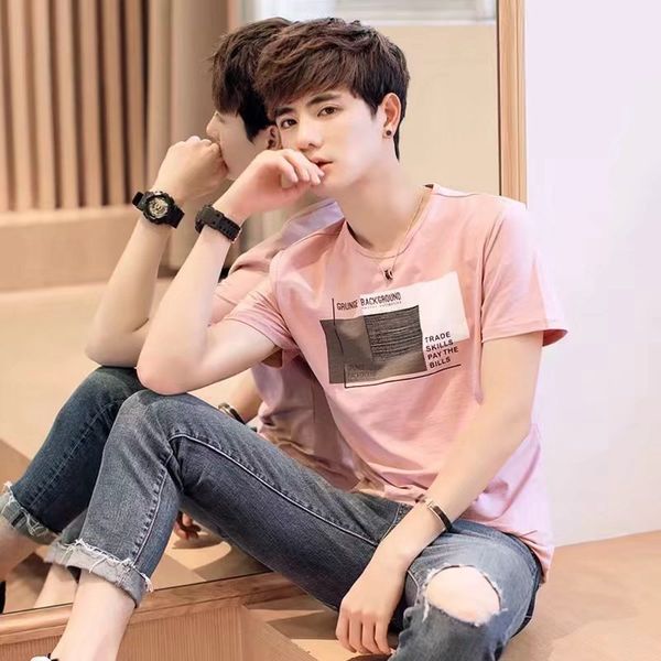 summer new style men's crew neck fashion short sleeve t-shirt korean-style slim fit base shirt t-shirt teenager selling t fa, White;black
summer new style men's crew neck fashion short sleeve t-shirt korean-style slim fit base shirt t-shirt teenager selling t fa, White;black