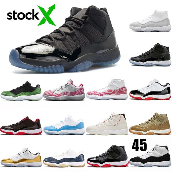 gamma blue fashion 11s basketball shoes vast grey metallic sliver women men jumpman sport blue concord 45 bred space jame designer sneakers, Black
gamma blue fashion 11s basketball shoes vast grey metallic sliver women men jumpman sport blue concord 45 bred space jame designer sneakers, Black