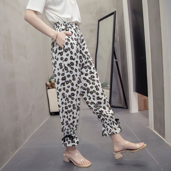 2020 new arrival aslea rovie ankle-length pants office lady loose chiffon elastic waist floral high flat harem pants china (main, Black;white
2020 new arrival aslea rovie ankle-length pants office lady loose chiffon elastic waist floral high flat harem pants china (main, Black;white