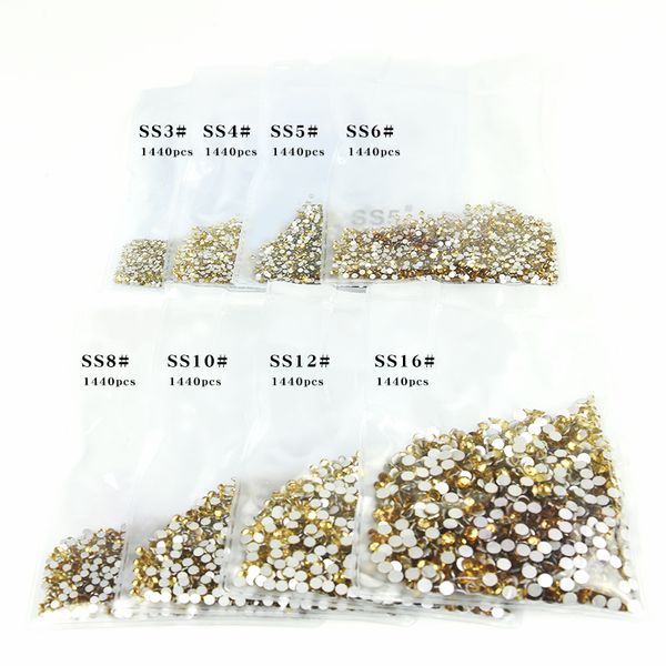 1440pcs/ pack crystal yellow non ix flatback rhinestones diy nail rhinestones for nails 3d nail art decorations gems ss3-16#, Silver;gold
1440pcs/ pack crystal yellow non ix flatback rhinestones diy nail rhinestones for nails 3d nail art decorations gems ss3-16#, Silver;gold