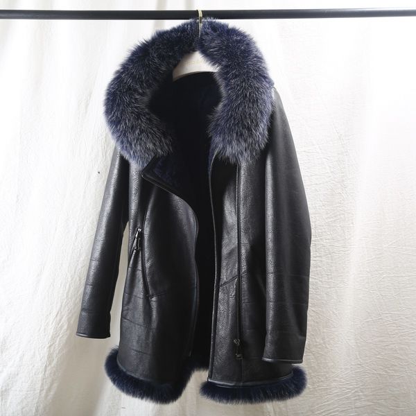 натурального шуба женского winter real fox fur jacket одежда 2020 корейских теплого двухлобной fur топ женщины vintage шерсть пальто lw1994, Black
натурального шуба женского winter real fox fur jacket одежда 2020 корейских теплого двухлобной fur топ женщины vintage шерсть пальто lw1994, Black