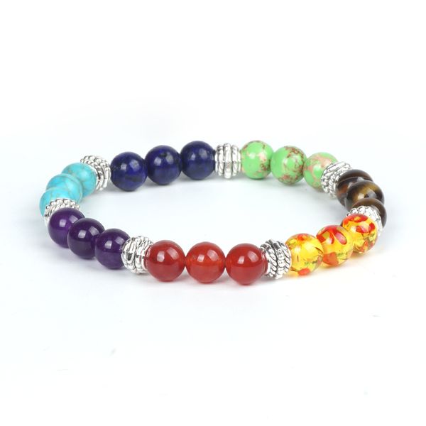 7 chakra bracelets & bangles natural stone beads bracelet for women men balance yoga jewelry buddha prayer pulseira feminina, Golden;silver
7 chakra bracelets & bangles natural stone beads bracelet for women men balance yoga jewelry buddha prayer pulseira feminina, Golden;silver