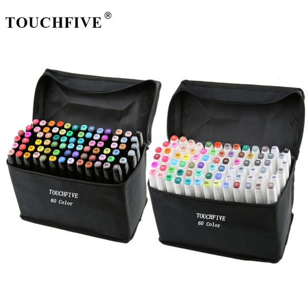 touchfive permanent markers alcohol ink markers brush dual tips professional drawing marker set art design 30/40/60/80/168 color
touchfive permanent markers alcohol ink markers brush dual tips professional drawing marker set art design 30/40/60/80/168 color