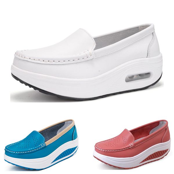 running shoes for women color one white black pink yellow blue fashion sports shoes non brand eur 35-40, White;red
running shoes for women color one white black pink yellow blue fashion sports shoes non brand eur 35-40, White;red