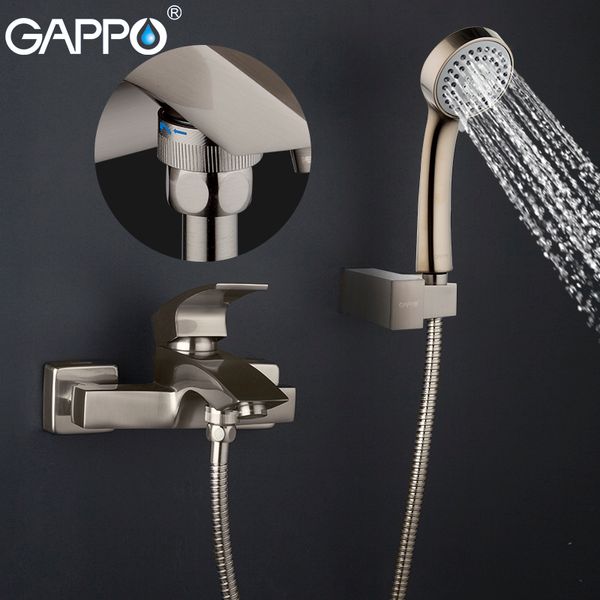 

gappo wall mounted bathtub faucet mixer bathroom taps waterfall faucet brass bathtub sink tap shower bath mixers torneira