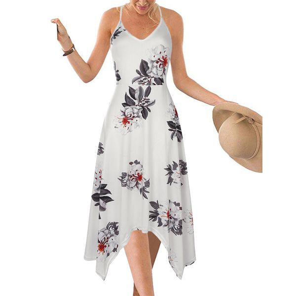 girl dress 2019 women's casual sleeveless backless printed halter knee length dress elegant women's bodycon vestidos #8, Black;gray
girl dress 2019 women's casual sleeveless backless printed halter knee length dress elegant women's bodycon vestidos #8, Black;gray
