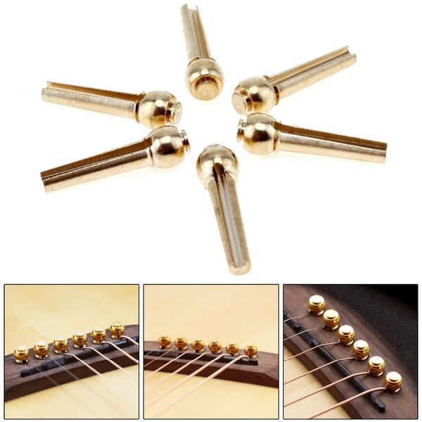 6pcs pure copper brass guitar bridge pins strings nail pegs set for folk acoustic guitar parts keep full timbre more stable
6pcs pure copper brass guitar bridge pins strings nail pegs set for folk acoustic guitar parts keep full timbre more stable