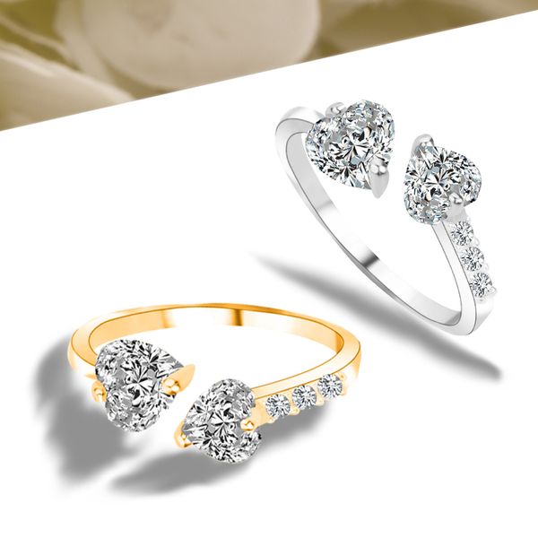 регулируемое кольцо шарма rhinestone любовь кольца dainty циркон формы сердца серебра золота металла finger ринге бижутерия оптом, Slivery;golden
регулируемое кольцо шарма rhinestone любовь кольца dainty циркон формы сердца серебра золота металла finger ринге бижутерия оптом, Slivery;golden