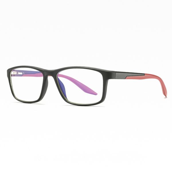 new design anti blue light glasses men square ultralight tr90 sports optics frame computer clear eyewear women, White;black
new design anti blue light glasses men square ultralight tr90 sports optics frame computer clear eyewear women, White;black