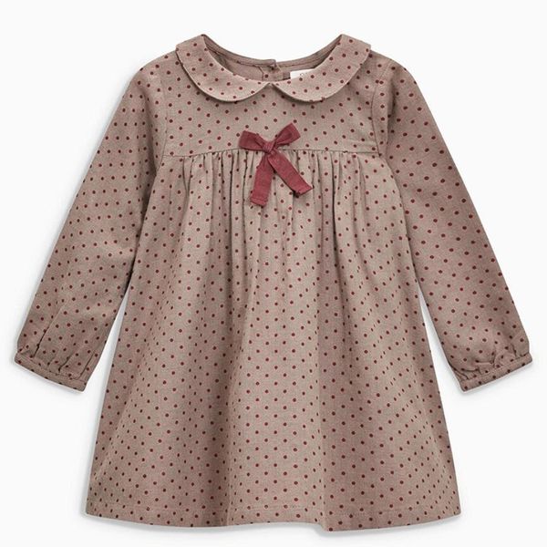 little maven kids girls fashion brand autumn children's dress baby girls clothes cotton dot print toddler ribbon dresses s0510, Red;yellow
little maven kids girls fashion brand autumn children's dress baby girls clothes cotton dot print toddler ribbon dresses s0510, Red;yellow