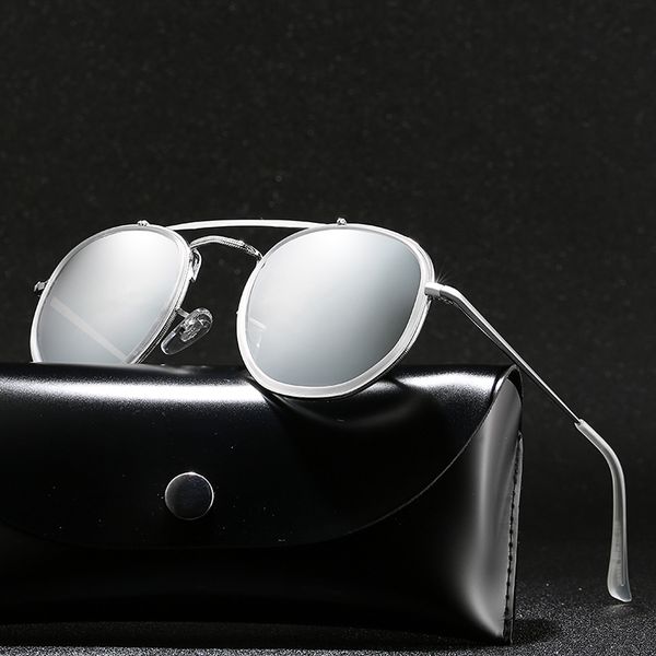 classic vintage round polarized sunglasses men brand designer polaroid sun glasses women metal frame black lens eyewear driving, White;black
classic vintage round polarized sunglasses men brand designer polaroid sun glasses women metal frame black lens eyewear driving, White;black