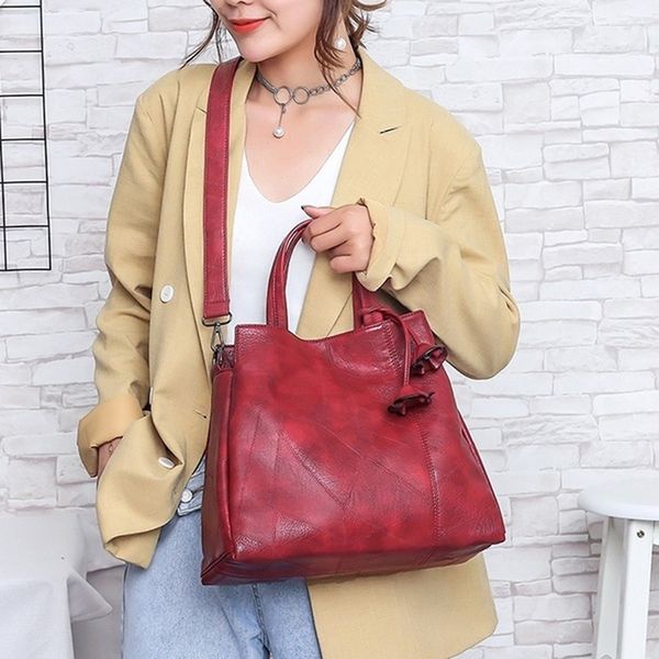 women leather handbags female soft leather shoulder bag large capacity tote bags female sac ladies hand bag high quality
women leather handbags female soft leather shoulder bag large capacity tote bags female sac ladies hand bag high quality