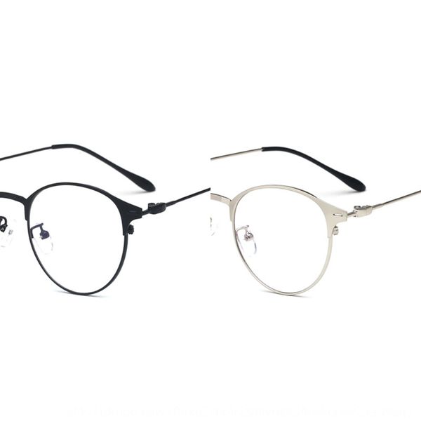 l'oreo 1920 metal myopia eyebrow frame plain glasses men's and women's kick-off myopia glasses frame, Silver
l'oreo 1920 metal myopia eyebrow frame plain glasses men's and women's kick-off myopia glasses frame, Silver
