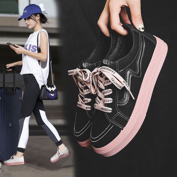 canvas shoes women's ins super fire 2019 spring new style macbook shoes network red korean-style versatile students harajuku ulz, Black
canvas shoes women's ins super fire 2019 spring new style macbook shoes network red korean-style versatile students harajuku ulz, Black