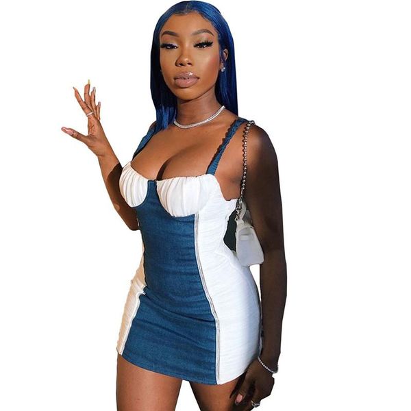 womens dresses summer sleeveless designer ladies bodycon dress female apparel jean spaghetti stipe, Black;gray
womens dresses summer sleeveless designer ladies bodycon dress female apparel jean spaghetti stipe, Black;gray