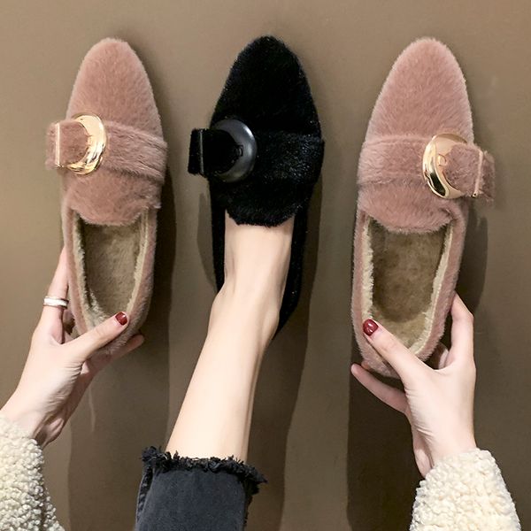 winter shoes women female footwear loafers fur casual sneaker 2019 fashion women's pointed toe dress new modis moccasin lace-up, Black
winter shoes women female footwear loafers fur casual sneaker 2019 fashion women's pointed toe dress new modis moccasin lace-up, Black