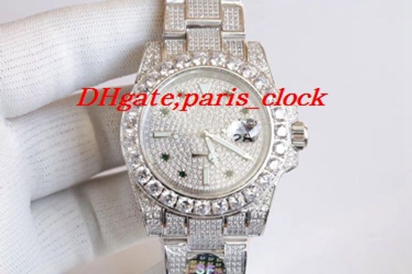 all ice diamond luxury watch 316 material with 2813 action sliding buckle diameter 40mm, Slivery;brown
all ice diamond luxury watch 316 material with 2813 action sliding buckle diameter 40mm, Slivery;brown
