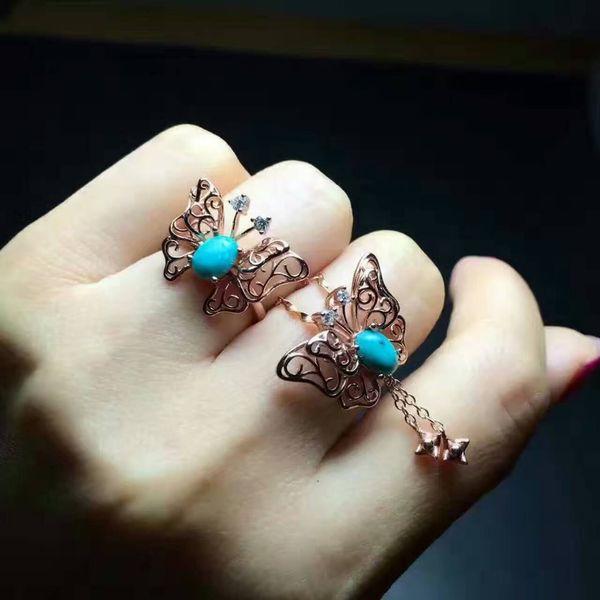natural green turquoise gem jewelry sets natural gemstone pendant ring 925 silver elegant hollow butterflies women gift jewelry, Black
natural green turquoise gem jewelry sets natural gemstone pendant ring 925 silver elegant hollow butterflies women gift jewelry, Black