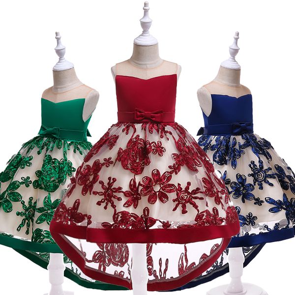flower girls hi-lo dresses lovely girl wedding birthday party clothes o neck lace kids formal dresses, White;blue
flower girls hi-lo dresses lovely girl wedding birthday party clothes o neck lace kids formal dresses, White;blue