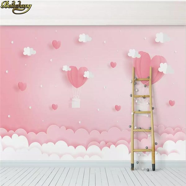 custom pink cloud fantasy princess wallpapers for living room children's room background p wall papers home decor
custom pink cloud fantasy princess wallpapers for living room children's room background p wall papers home decor