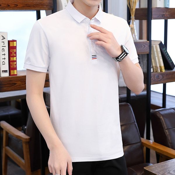 summer mens designer polo brand clothing men fabric polo t-shirt collar casual unique details t-shirt solid color tee shirt 4 colours, White;black
summer mens designer polo brand clothing men fabric polo t-shirt collar casual unique details t-shirt solid color tee shirt 4 colours, White;black