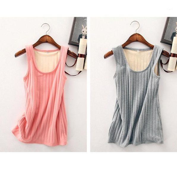 women velvet vest winter warm thick underwear plus cashmere bottoming shirt tight lady tank body shape thermal stretch 1, White
women velvet vest winter warm thick underwear plus cashmere bottoming shirt tight lady tank body shape thermal stretch 1, White