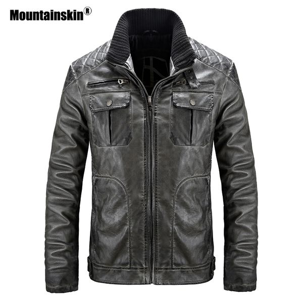 mountainskin winter autumn leather jacket mens padded biker motorcycle pu jacket men coat casual slim fit brand clothing sa786, Black
mountainskin winter autumn leather jacket mens padded biker motorcycle pu jacket men coat casual slim fit brand clothing sa786, Black