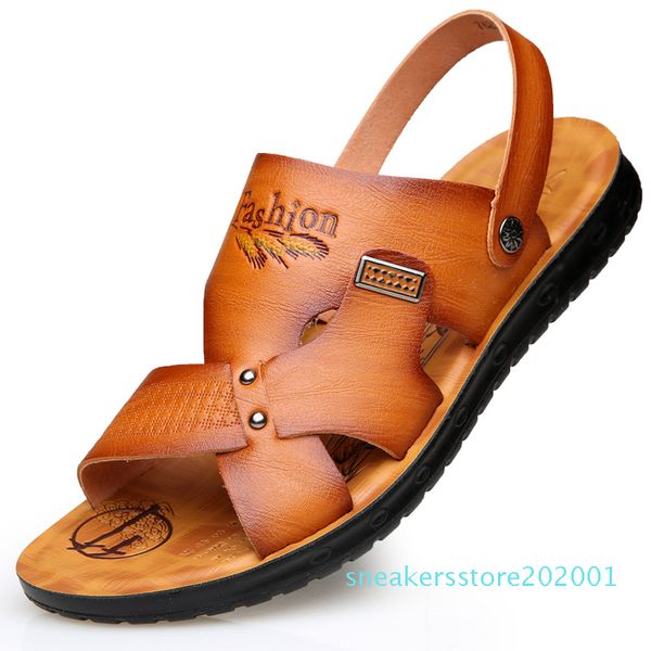 2020 summer fashion sandals men non-slip comfortable leather sandals mens breathable casual shoes big size beach for men s11, Black
2020 summer fashion sandals men non-slip comfortable leather sandals mens breathable casual shoes big size beach for men s11, Black