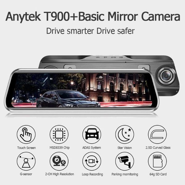 anytek t900+ 9.66" touch screen car rear view mirror dvr camera dash cam fhd 1080p stream media video recorder adas wdr dashcam car dvr
anytek t900+ 9.66" touch screen car rear view mirror dvr camera dash cam fhd 1080p stream media video recorder adas wdr dashcam car dvr