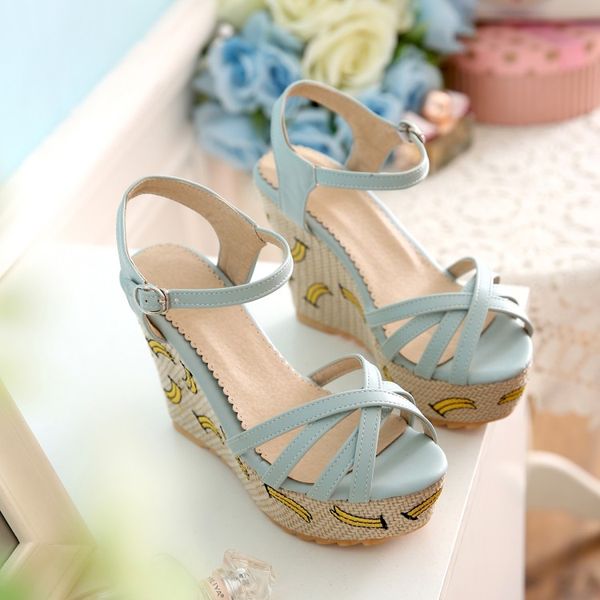 big size 9 11 12 wedges shoes for women sandals women shoes woman ladies summer fish bill wedge with straw sole, Black
big size 9 11 12 wedges shoes for women sandals women shoes woman ladies summer fish bill wedge with straw sole, Black