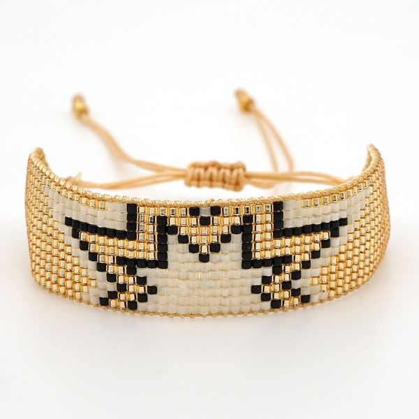 new arrival retro national style bohemian bracelets miyuki seed beads woven maple leaf lovers beaded bracelets for women trendy accessory, Black
new arrival retro national style bohemian bracelets miyuki seed beads woven maple leaf lovers beaded bracelets for women trendy accessory, Black