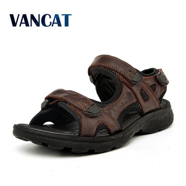 classic mens gladiator sandals summer genuine leather men beach sandals fashion mens outdoor non-slip water shoes, Black
classic mens gladiator sandals summer genuine leather men beach sandals fashion mens outdoor non-slip water shoes, Black