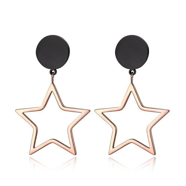 stud stainless steel hollow star shape earrings jewelry for women girl rose gold anniversary christmas gift je19038, Golden;silver 
stud stainless steel hollow star shape earrings jewelry for women girl rose gold anniversary christmas gift je19038, Golden;silver