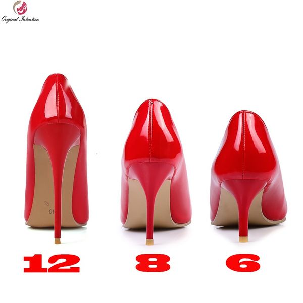 original intention women heels pointy toe stiletto high heels 6/8/12cm pumps dress wedding work basic shoes woman big size 33-47, Black
original intention women heels pointy toe stiletto high heels 6/8/12cm pumps dress wedding work basic shoes woman big size 33-47, Black
