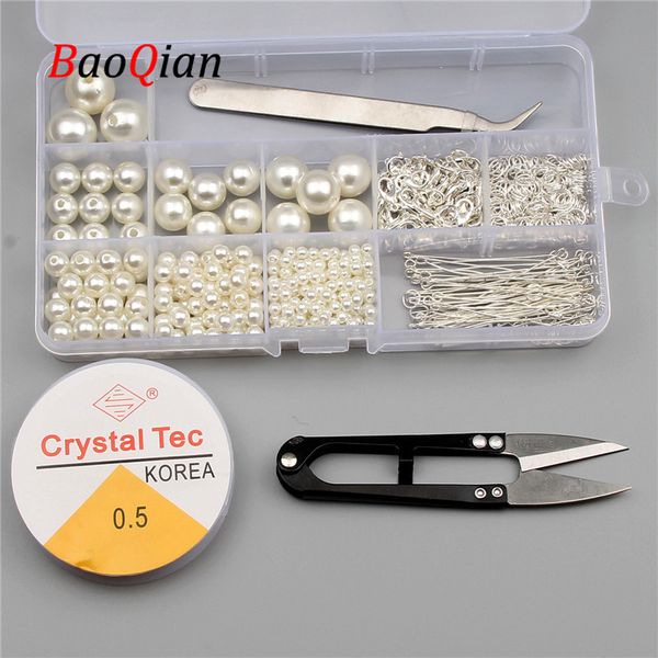 1 box of handmade creative ivory acrylic acrylic imitation pearl accessories set diy jewelry making fashion necklace bracelet
1 box of handmade creative ivory acrylic acrylic imitation pearl accessories set diy jewelry making fashion necklace bracelet