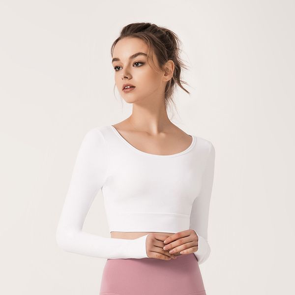 xreouga 2019 yoga long sleeve backless cross bandage yoga shirts women elastic female sports comfortable padded fitness, White;red
xreouga 2019 yoga long sleeve backless cross bandage yoga shirts women elastic female sports comfortable padded fitness, White;red