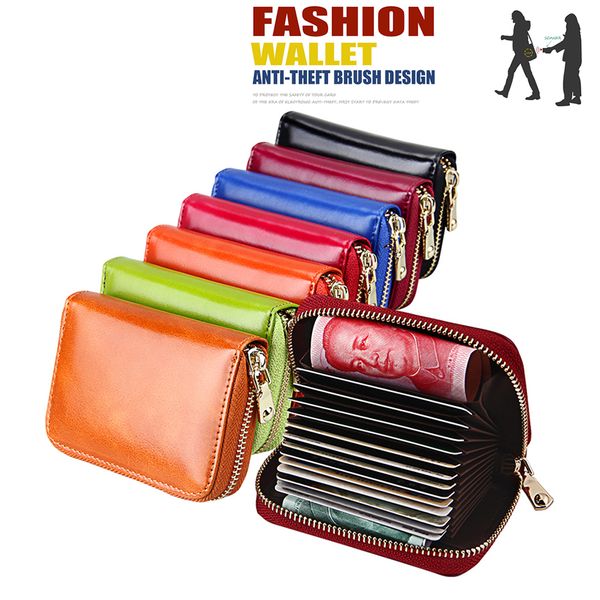 fashion rfid blocking genuine leather zipper organ purses short multi-card wallets anti-theft brush card money holder banknote pockets, Red;black
fashion rfid blocking genuine leather zipper organ purses short multi-card wallets anti-theft brush card money holder banknote pockets, Red;black