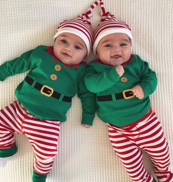 toddler baby boys girl christmas romper pants leggings hat outfit set clothes, White
toddler baby boys girl christmas romper pants leggings hat outfit set clothes, White