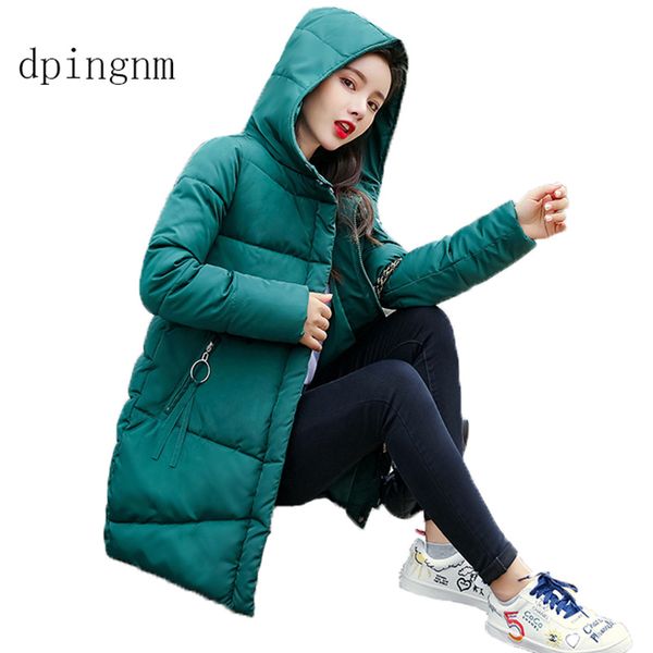 2019 women winter hooded warm coat plus size candy color cotton padded jacket female long parka womens wadded jaqueta feminina, Tan;black
2019 women winter hooded warm coat plus size candy color cotton padded jacket female long parka womens wadded jaqueta feminina, Tan;black