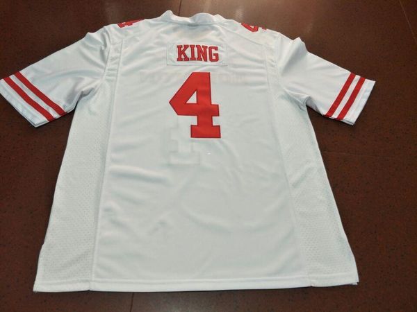 youth hou cougars d'eriq king #4 youth real full embroidery college football jersey size s-4xl or custom any name or number jersey, Black;red
youth hou cougars d'eriq king #4 youth real full embroidery college football jersey size s-4xl or custom any name or number jersey, Black;red