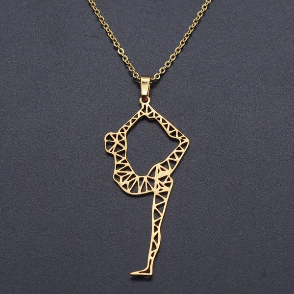 geometric stainless steel yoga necklace for women dropshipping dainty steel necklaces accept oem order fashion jewelry necklaces, Silver
geometric stainless steel yoga necklace for women dropshipping dainty steel necklaces accept oem order fashion jewelry necklaces, Silver