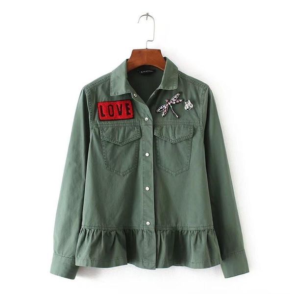 new women short jacket female decoration leaf casual coat basic short outerwear jacket women's jackets fit, Black;brown
new women short jacket female decoration leaf casual coat basic short outerwear jacket women's jackets fit, Black;brown