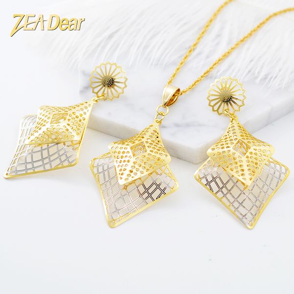 zeadear jewelry fashion jewelry 2019 earrings pendant sets women gold color copper cross hollow out for party wedding, Silver
zeadear jewelry fashion jewelry 2019 earrings pendant sets women gold color copper cross hollow out for party wedding, Silver