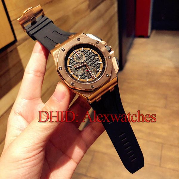 luxury watch import vk quartz movement wristwatches rose gold 316l stainless steel case black rubber band mens designer watches, Slivery;brown
luxury watch import vk quartz movement wristwatches rose gold 316l stainless steel case black rubber band mens designer watches, Slivery;brown