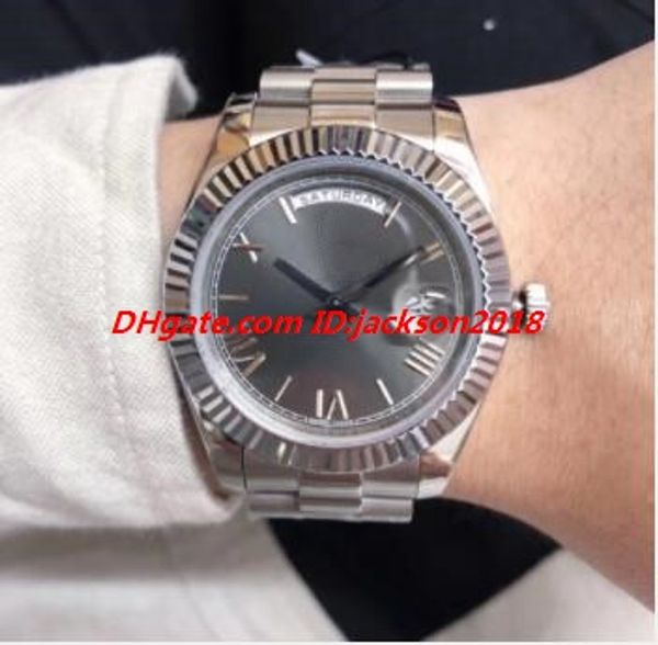 19 style men watch 40mm 228239 228235 228238 2182383 silver gold steel bracelet asia 2813 automatic luxury wristwatch ing, Slivery;brown
19 style men watch 40mm 228239 228235 228238 2182383 silver gold steel bracelet asia 2813 automatic luxury wristwatch ing, Slivery;brown