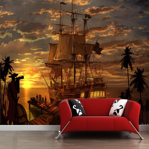 seamless large 3d stereo mural wallpaper tv mural tv sofa l background wall oil painting famous painting sailing sea sunset 
seamless large 3d stereo mural wallpaper tv mural tv sofa l background wall oil painting famous painting sailing sea sunset