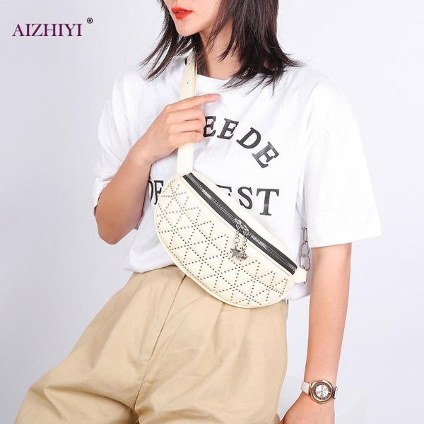 rivet fanny waist pack bag women pu leather travel street chest crossbody bag fashion casual
rivet fanny waist pack bag women pu leather travel street chest crossbody bag fashion casual